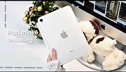 ✨iPad mini 6 starlight +apple pencil 2 + iPad case unboxing