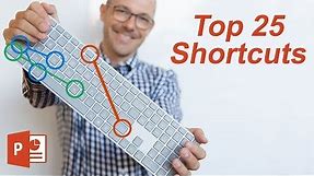 Microsoft PowerPoint: Top 25 Keyboard Shortcuts