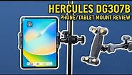 Hercules Tablet or Phone Mount DG307B Ipad Music Stand Clamp Review!