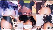 4c hairstyles compilation | cute natural hairstyles for shorthair