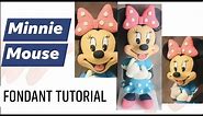 Minnie Mouse | Fondant Cake Topper Tutorial