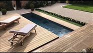 Terrasse mobile coulissante de piscine : un Rolling-Deck® en un module à ouverture latéral