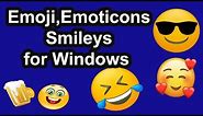 How To Make Emoji, Emoticons, Smileys for Windows 7,8 or 10। EraIT