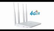 TUOSHI N300 WiFi Unlocked 4G LTE Modem Router with SIM Card Slot