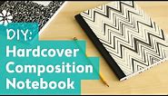 DIY Hardcover Composition Notebook | Sea Lemon