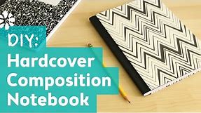 DIY Hardcover Composition Notebook | Sea Lemon