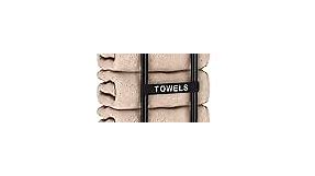 Bathroom Towel Storage Rack, STWWO Towel Racks for Bathroom Wall Mounted 30 inch with Shelf Can Holds 6 Large Towels, Wall Towel Rack for Rolled Towels, Black