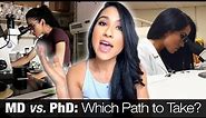 MD vs. PhD | Which Path to Take? (Income, Stats & Personal Experience)