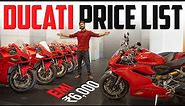 2021 All Ducati Bike Price In India 🏍️💨 Ft Ducati Panigale V4, Ducati Multistrada & Ducati Scrambler