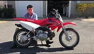 Honda CRF 70 Review