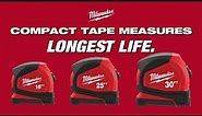Milwaukee® Compact Tape Measures