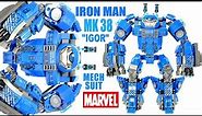 Iron Man Mark 38 "Igor" Heavy Lifting Mech Suit Unofficial LEGO KnockOff Set w/ Tony Stark