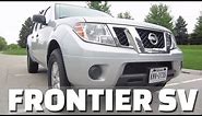 2018 Nissan Frontier Crew Cab SV V6 // review, walk around, and test drive // 100 rental cars
