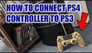 How to connect your PS4 controller to PS3 2021