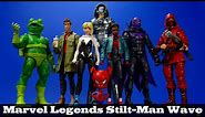 Marvel Legends Spider-Man Into the Spider-Verse Stilt-Man Wave Miles, Peter, Gwen, Prowler Review