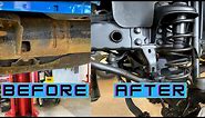 How to Undercoat a Jeep Wrangler Frame or Truck ***SMOOTH FINISH***