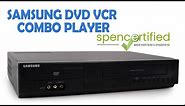 Samsung DVD-V9800 DVD VCR Player Combo Product Demonstration
