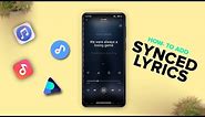 How to Add Synced Lyrics to MP3 Songs (Any Music Player) 2022