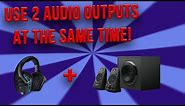 USE 2 AUDIO OUTPUTS AT THE SAME TIME ON WINDOWS! (Realtek Sound Devices)