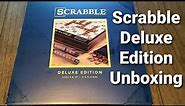 Scrabble Deluxe Edition Unboxing and First Impressions