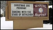 Funny Christmas Church Signs
