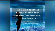 Truth quotes..."Unveiling Truth: Exploring Profound Quotations on Honesty, Wisdom | QUOTES WORLD