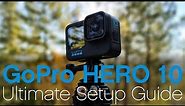 The BEST GoPro Hero 10 Settings!