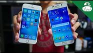 Samsung Galaxy S6 vs iPhone 6s!