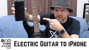 How to connect an electric guitar to an iPhone or iPad