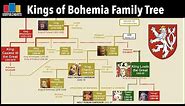Kings of Medieval Bohemia Family Tree