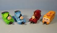 2000 THOMAS and THE MAGIC RAILROAD SET OF 4 SUBWAY FAST FOOD COLLECTIBLES VIDEO REVIEW