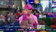 John Cena spreads the Rise Above Cancer message on "Good Morning America"