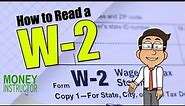 How to Read Your W-2 Tax Form | Money Instructor
