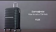 Samsonite Lock Instructions - Flux