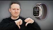 I'm SO disappointed by this Apple Watch Ultra 2 band!! | TRAIL LOOP WEAR TEST & REVIEW