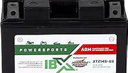 Interstate Batteries YTZ14S-BS 12V 11Ah Powersports Battery 220CCA AGM Rechargeable Replacement for Motorcycles, Scooters, BMW Honda Suzuki Yamaha KTM (XTZ14S-BS)