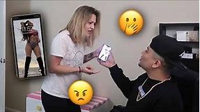 ANOTHER GIRL AS MY PHONES WALLPAPER PRANK!!! (MUST WATCH!!!)