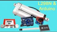 Linear Actuator Arduino Control using L298N Motor Control Board