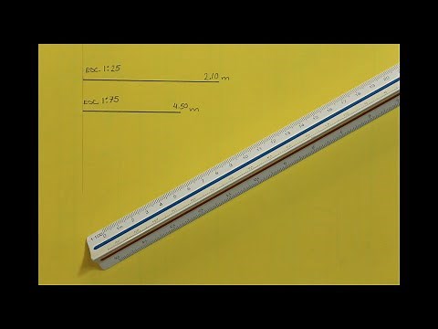 COMO LEER EL EL ESCALIMETRO (EN LAS DIFERENTES ESCALAS: 1:100, 1:125, 1:20, 1:25, 1:50, 1:75).