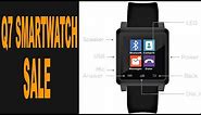 Q7 Smartwatch Black Friday 2020 - How to change time on Q7 Smartwatch
