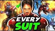 All IRON MAN Suits in the MCU: Mark 1 - 85 in Avengers Endgame (2008 - 2019)