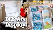 DIY $10 Market Display Stand Tutorial 🌸 How I display my art prints and products at art shows
