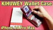 iPhone 14 Pro Max: Wallet Case w/ Kickstand Review (KIHUWEY)