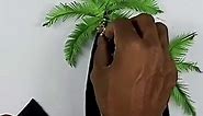 Palm tree wall decor | DIY wall hanging craft with paper