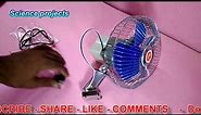 Unboxing, car fan, 12 volt dc fan, 12v dc motor, Oscillating Automotive 6' Fan, Science Projects