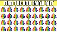 HOW GOOD ARE YOUR EYES #115 l Find The Odd Emoji Out l Emoji Puzzle Quiz