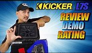 Kicker L7s Square Subwoofers Car Audio Review and Demo. Available in 8", 10", 12", 15"