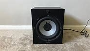 Sony SA-W2500 Home Theater Powered Active Subwoofer