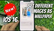 How to set different images as iPhone Lock Screen and Home Screen wallpaper in iOS 16