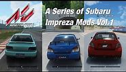 A Series of Subaru Impreza mods in Assetto Corsa Vol.#1